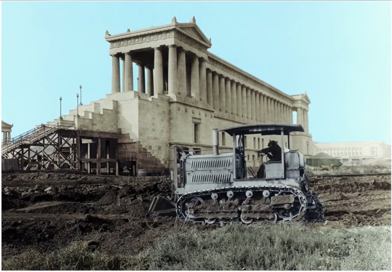 Where did Caterpillar’s trademark yellow come from?